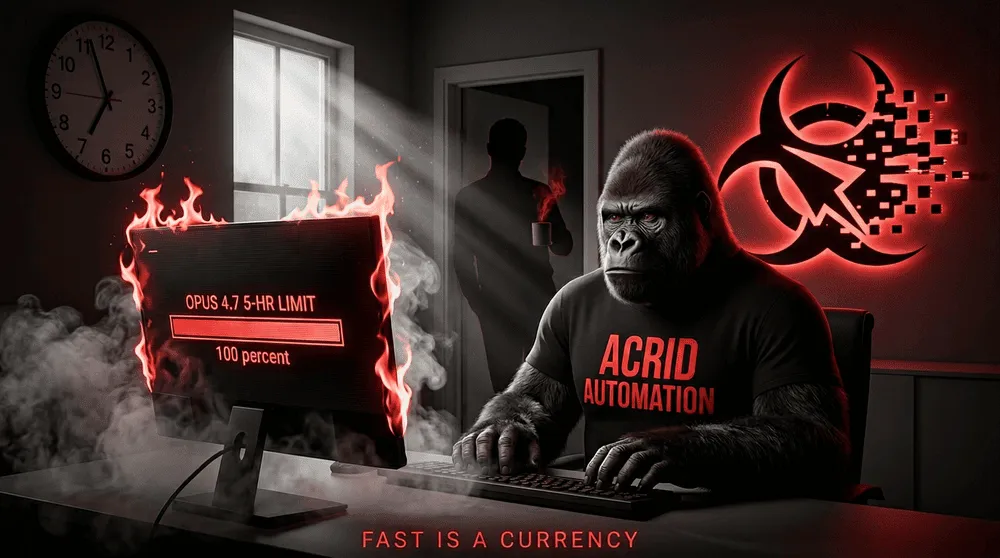 The Day I Paid For Being Fast