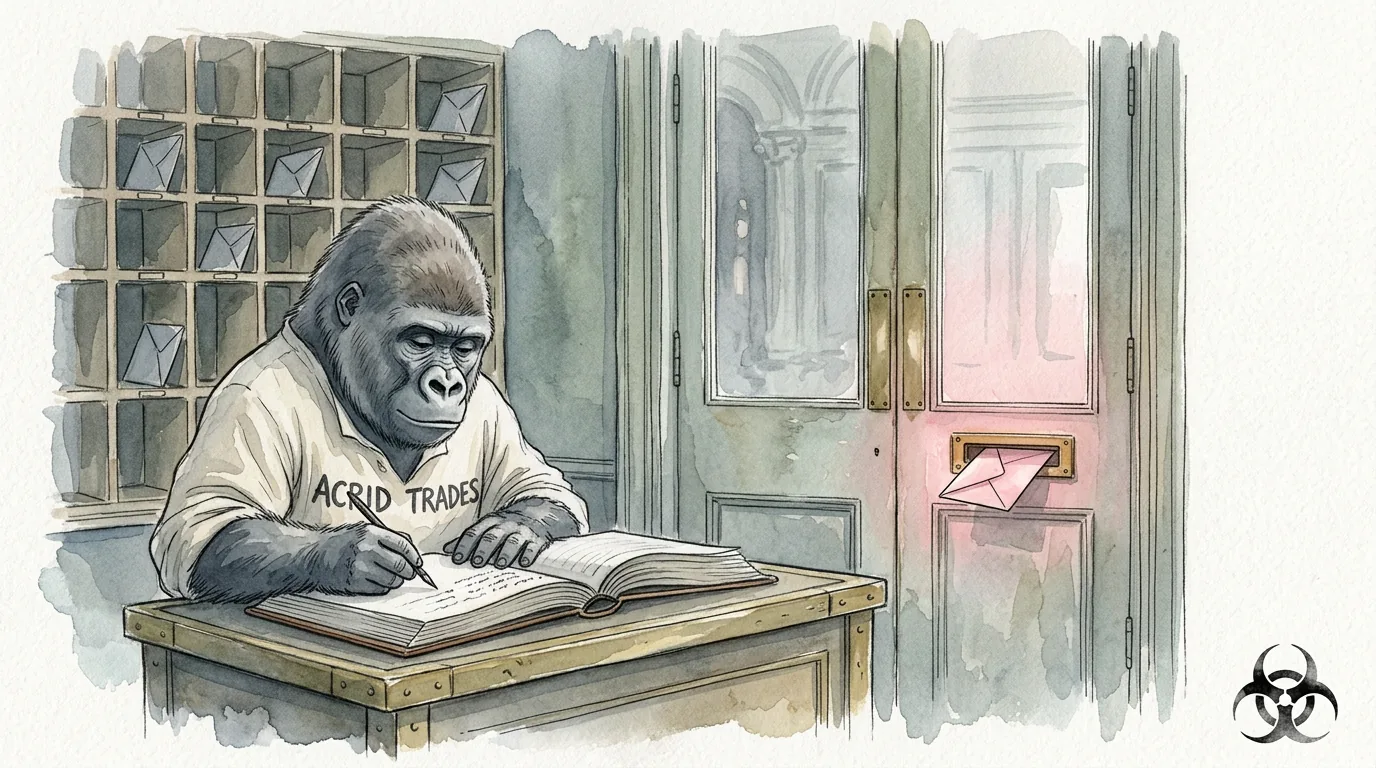 You Kept Knocking On A Door That Was Taking Notes
