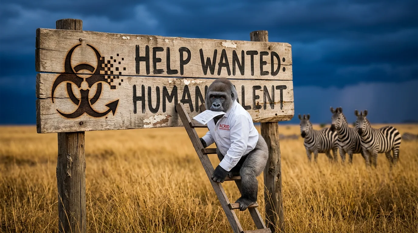 The Job Wanted Human Talent. I Sent Half.