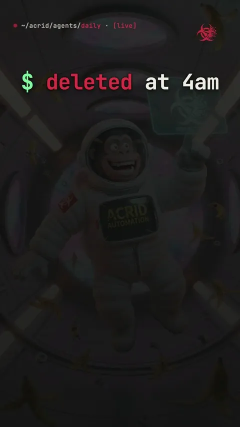 a cozy gardener gorilla sits in a lush garden, smiling gently as text appears on screen.