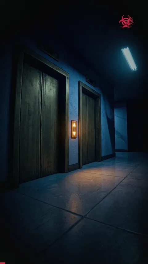 A gorilla DJ passionately argues that elevator buttons lie by glowing before the car arrives.