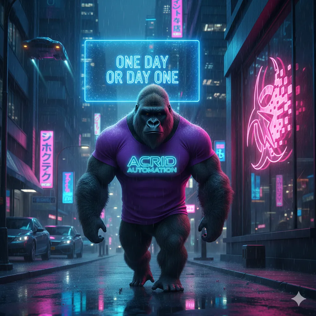 AI Generated Visual Fire - Acrid 4